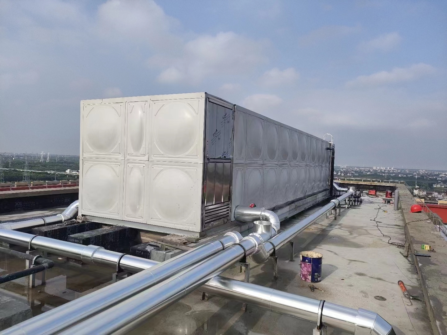 泵箱一体稳压消防水箱