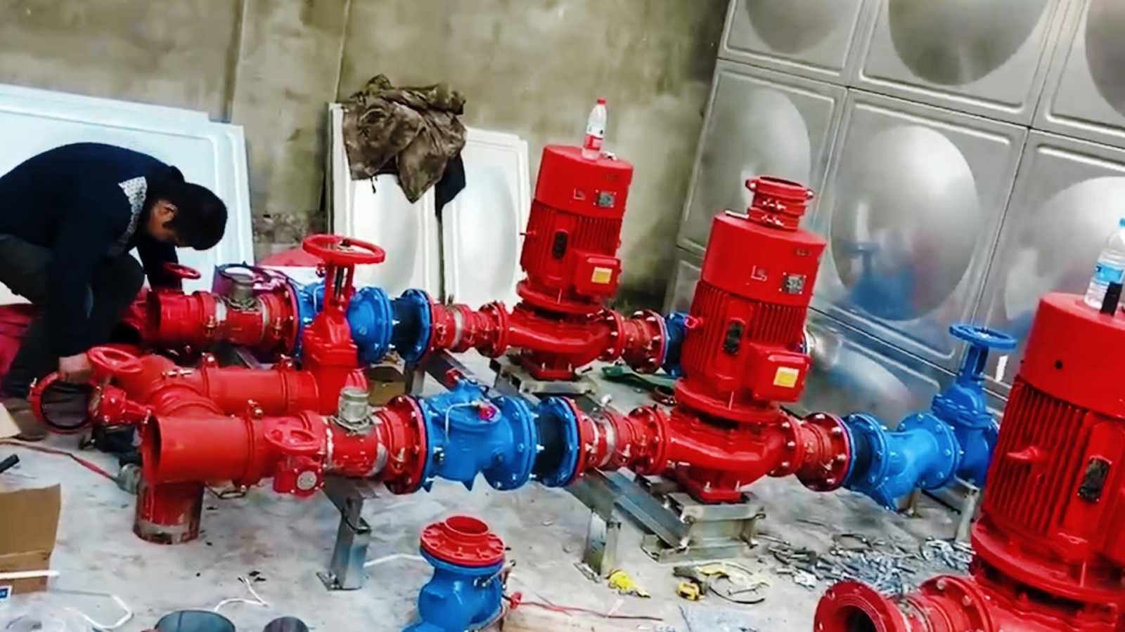 泵箱一体消防泵站