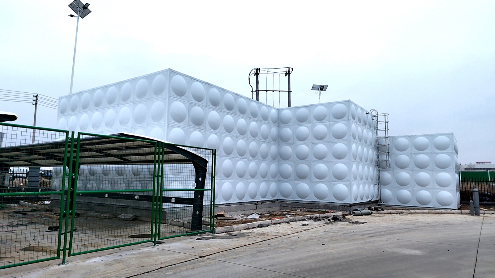 泵箱一体消防水箱